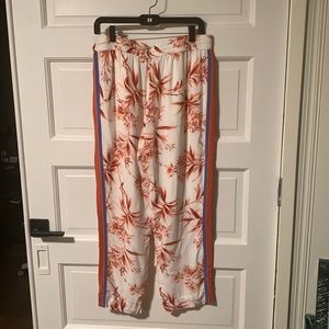 Joie silk pants size large